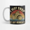 I May Snap At Any Moment Photographer Vintage Mug Official Photographer Merch