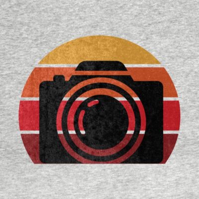 Camera Retro Sunset Tank Top Official Photographer Merch