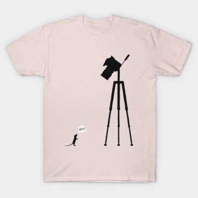 Cheese Mouse And Camera T-Shirt Official Photographer Merch