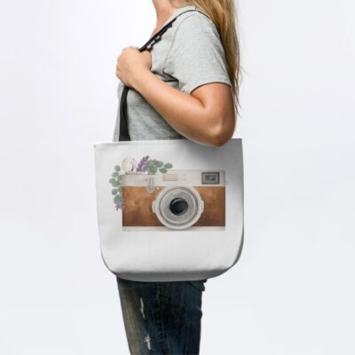 Camera And Florals Watercolor Tote Official Photographer Merch