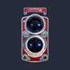 Classic Retro Vintage Red Chrome Double Lens Camer Phone Case Official Photographer Merch