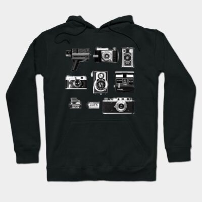 Retro Cameras Hoodie Official Photographer Merch