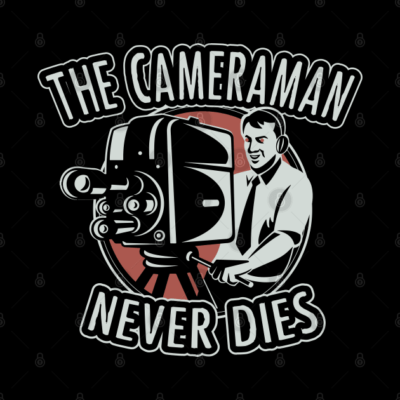 The Cameraman Never Dies Tapestry Official Photographer Merch