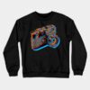 Classic Leica Camera Tribute Design Crewneck Sweatshirt Official Photographer Merch