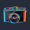 Classic Diana Camera Artwork Design Hoodie Official Photographer Merch