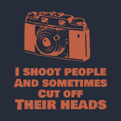 I Shoot People And Sometimes Cut Off Thier Heads Tank Top Official Photographer Merch