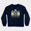 Photography Art Vintage Crewneck Sweatshirt Official Photographer Merch