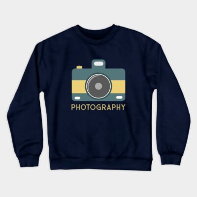 Photography Art Vintage Crewneck Sweatshirt Official Photographer Merch