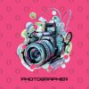 Photographer Throw Pillow Official Photographer Merch