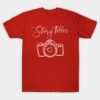 Photographer Gift For Photographer Story Teller T-Shirt Official Photographer Merch