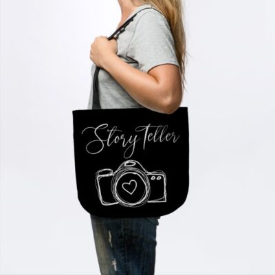 Photographer Gift For Photographer Story Teller Tote Official Photographer Merch