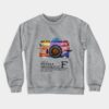 Colorful Vintage Camera Asahi Pentax Spotmatic F Crewneck Sweatshirt Official Photographer Merch