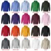 hoodie color chart - Photographer Gifts