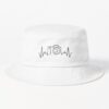 Photographer  Heartbeat - Photography Camera Bucket Hat Official Photographer Merch