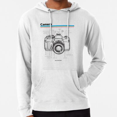 Analog Camera With Description Hoodie Official Photographer Merch