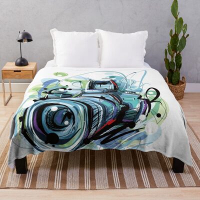 Photography Throw Blanket Official Photographer Merch