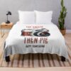 Say Cheese, Then Pie Happy Thanksgiving Throw Blanket Official Photographer Merch