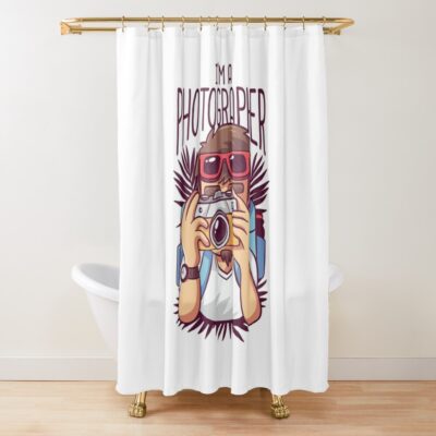 Photographer Shower Curtain Official Photographer Merch