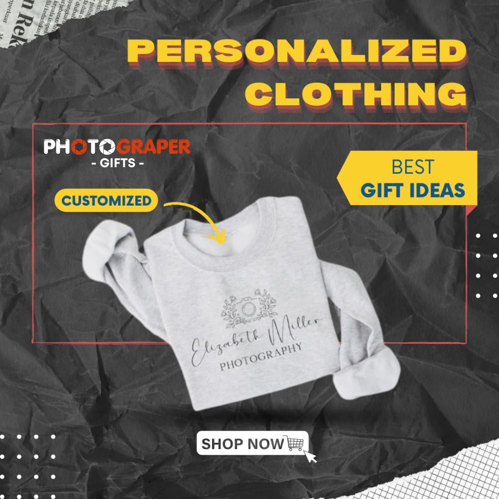 Photographer Personalized Clothing